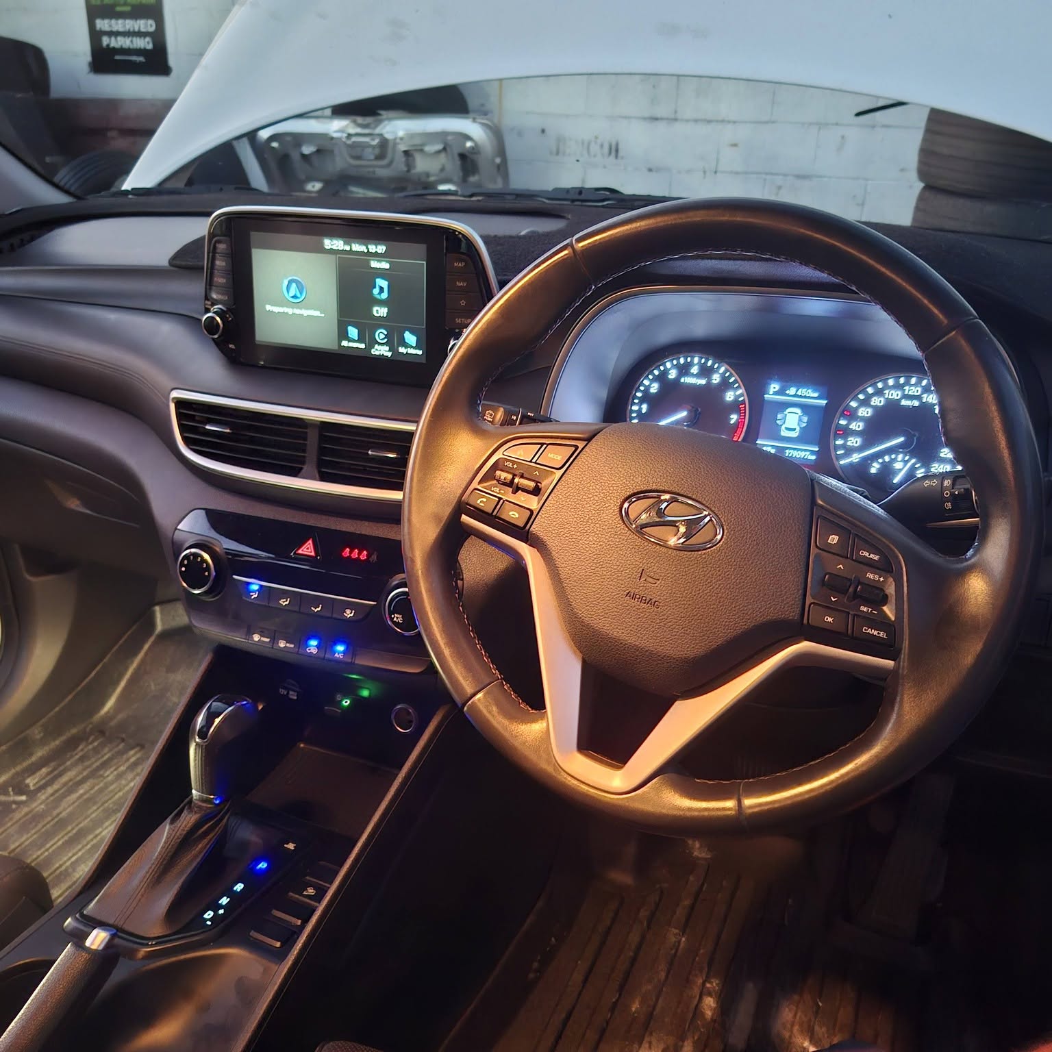Hyundai dashboard back together after the evaporator change